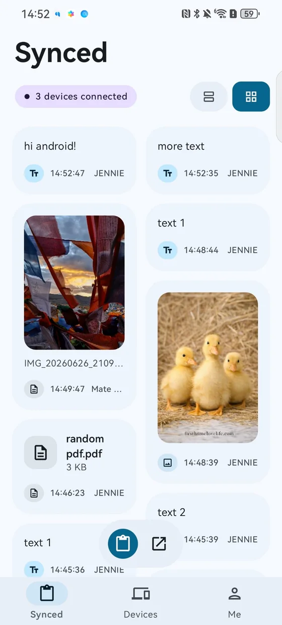 ClipLink on Android